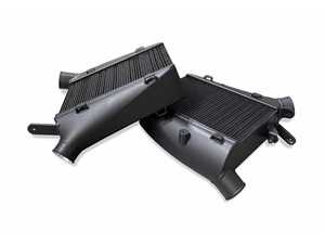 ES#4619752 - 8194B - High-Perfomance Audi RS6/RS7 Intercooler System - Black - Eliminates Heat Soak and Lowers Intake Air Temperatures (IATs) for Maximum Performance in High-Performance and Race Conditions. - CSF - Audi
