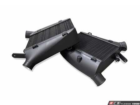 ES#4619752 - 8194B - High-Perfomance Audi RS6/RS7 Intercooler System - Black - Eliminates Heat Soak and Lowers Intake Air Temperatures (IATs) for Maximum Performance in High-Performance and Race Conditions. - CSF - Audi
