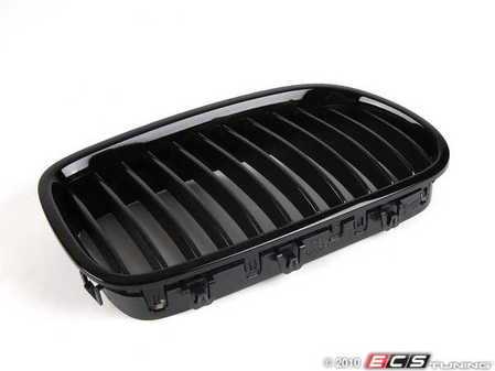 ES#1929609 - 51712165528 - BMW M Performance Black Kidney Grille - Right  - High gloss shadowline grille to give your car the visual edge - Genuine BMW M Performance - BMW