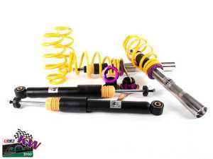 ES#2836035 - 10280087KT - KW V1 Series Coilover Kit - Variant 1 coilovers offer sport handling with adjustable rebound dampening - KW Suspension - Volkswagen