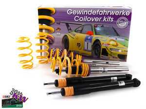 ES#2214989 - 10281031 - KW V1 Series Coilover Kit - Variant 1 coilovers offer the best balance between sporty driving and comfort - KW Suspension - Audi Volkswagen