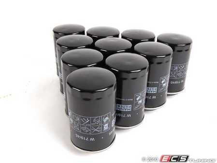 ES#1899287 - 06J115403C - Oil Filter - Pack Of 10 - Stock up for future maintenance - Mann - Audi Volkswagen