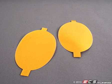 ES#2167489 - VW129-Y - Fog Light Protective Film - Yellow - Euro looks and protection at the same time - Lamin-X - Volkswagen