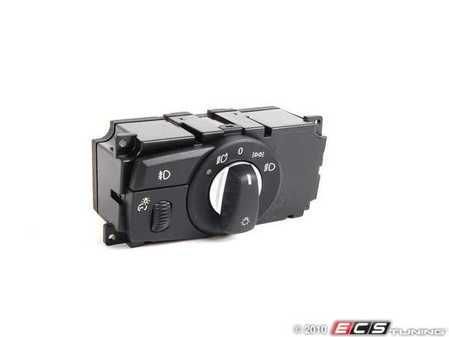 ES#168520 - 61319135574 - Headlight Switch - Located on the dashboard to the left of the steering wheel - Genuine BMW - BMW
