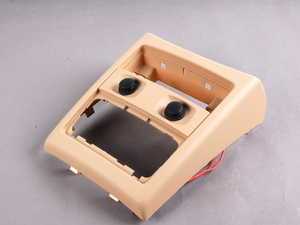 ES#83973 - 51167150157 - Rear Console Cover - Beige - Faces the rear seats - Genuine BMW - BMW
