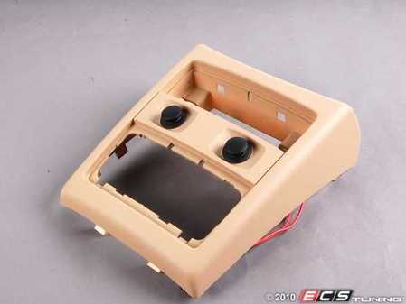 ES#83973 - 51167150157 - Rear Console Cover - Beige - Faces the rear seats - Genuine BMW - BMW