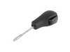 ES#48081 - 25167585790 - Leather Shift Knob - Automatic Transmission - Leather shift knob with chrome center inlay - Genuine BMW - BMW