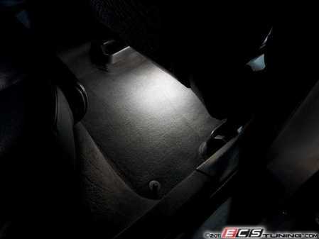 ES#2215395 - B6A4FOTWELL - LED Footwell Lighting Kit - Illuminate the footwell of your vehicle with these new LEDs - ZiZa - Audi