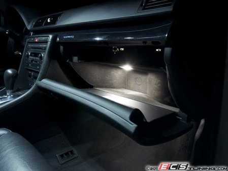 ES#2215399 - B6A4GLOVEBOX - LED Glovebox Lighting Kit - Transform the lighting in your glove box with new LED bulbs from Ziza - ZiZa - Audi