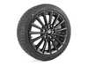 ES#3582647 - 36112461642 - 505 JCW MINI Multi Spoke Wheels 17" (5x112) Matte Black With Snow Tire - Priced Each - (NO LONGER AVAILABLE) - Multi spoke wheels featured with Winter Dunlop snow tire: Dunlop SP Winter Sport 4D ROF - Genuine MINI - 