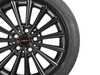 ES#3582647 - 36112461642 - 505 JCW MINI Multi Spoke Wheels 17" (5x112) Matte Black With Snow Tire - Priced Each - (NO LONGER AVAILABLE) - Multi spoke wheels featured with Winter Dunlop snow tire: Dunlop SP Winter Sport 4D ROF - Genuine MINI - 