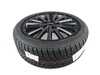 ES#3582647 - 36112461642 - 505 JCW MINI Multi Spoke Wheels 17" (5x112) Matte Black With Snow Tire - Priced Each - (NO LONGER AVAILABLE) - Multi spoke wheels featured with Winter Dunlop snow tire: Dunlop SP Winter Sport 4D ROF - Genuine MINI - 