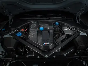 G80 G82 G87 Gloss Carbon Fiber Engine And ECU Cover - S58
