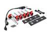 ES#4428745 - 0026862ECSKT -  2.0T Coil Pack Conversion Kit - Anodized Black Plates with APR Red Coil Packs - Unload your ICM's and update your 2.7T ignition system! - ECS - Audi