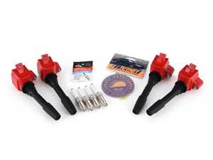 ES#4423823 - B4846PERFIGNG2KT - High-Performance Ignition Service Kit - B48/46TU 2.0L - Includes Bav Auto Performance Ignition Coils, NGK 95248 Spark Plugs, and dielectric grease for a quick and easy install and upgrade! - Assembled By ECS - BMW