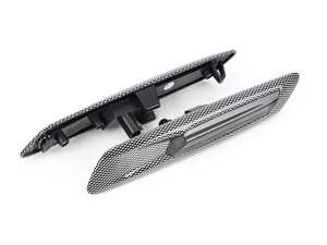 ES#4609185 - V-17010535LG - Dynamic Turn Signals - Smoked With Carbon Fiber Look  - Sequential indicators with smoked lenses and carbon fiber finish. - Vinstar - BMW