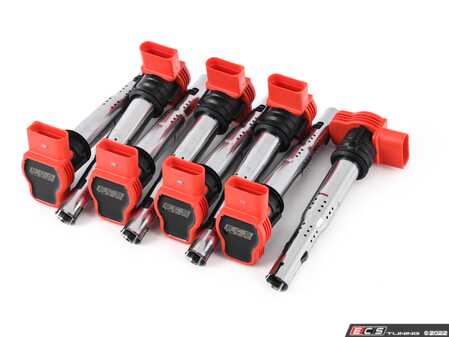 ES#4620047 - 06E905115G-8KT - Performance Ignition Coils - Set Of Eight - Increased energy output over stock coil packs for a stronger and more consistent spark! - ECS - Audi