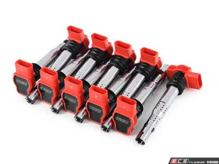 ES#4620050 - 06E905115G-10KT - Performance Ignition Coil - Set Of Ten - Increased energy output over stock coil packs for a stronger and more consistent spark! - ECS - Audi