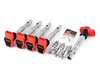 ES#4620044 - 06E905115GKT16 - Performance Ignition Service Kit - Includes six ECS Performance red coil packs and six NGK spark plugs - Assembled By ECS - Audi