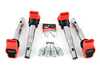 ES#4620038 - 06E905115GKT12 - Performance Ignition Service Kit - Includes four ECS Performance red coil packs and four Brisk Silver Racing spark plugs (DR12S - One heat range colder) - Assembled By ECS - Audi Volkswagen