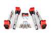 ES#4620036 - 06E905115GKT10 - Performance Ignition Service Kit - Includes four ECS Performance red coil packs and four Bosch double platinum spark plugs - Assembled By ECS - Audi Volkswagen