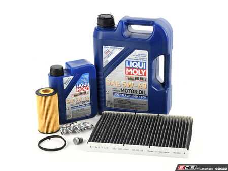 ES#2996969 - 06D115562KT16 - 40K Service Kit  - Featuring Liqui Moly High Tech 5w-40 engine oil - Assembled By ECS - Volkswagen