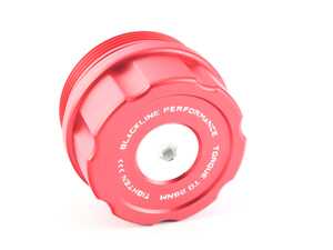 ES#4505029 - FXXOFH-R - Blackline Performance Edition Oil Filter Housing Cap - Red - Billet Red Oil Filter Housing Cap - Goldenwrench Supply Co - BMW