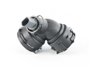 ES#2589679 - 4G0122293BF - Quick Disconnect Coolant Flange  - Quick disconnect that connects the radiator to the coolant pump - Genuine Volkswagen Audi - Audi