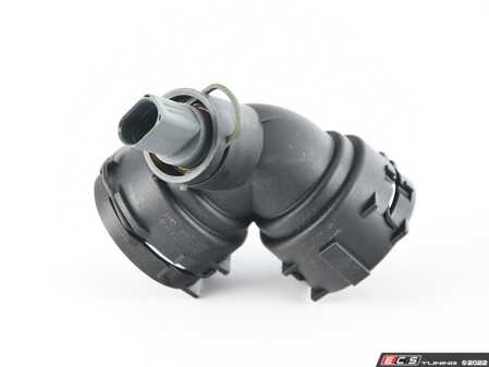 ES#2589679 - 4G0122293BF - Quick Disconnect Coolant Flange  - Quick disconnect that connects the radiator to the coolant pump - Genuine Volkswagen Audi - Audi
