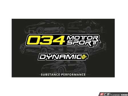 ES#4619963 - 034-A07-0003 - 034Motorsport Dynamic+ Wall Banner - Cover up that hole you punched in the wall after you lost your 10mm socket, and transform the space into a soothing zen garden for all of your visitors. - 034Motorsport - Audi Volkswagen