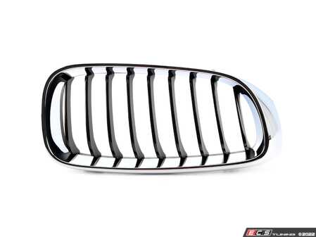 ES#4457653 - 51135A3D036 - Sport Line Kidney Grille - Right - Chrome surround with gloss black center - Genuine BMW - BMW