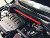 ES#4620320 - 35.10.69R - Front Upper Strut Tie-Bar - Red - An upgrade that you can feel AND see! No cutting or drilling required. - Neuspeed - Volkswagen
