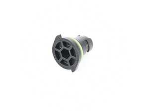ES#3473275 - 0009909518 - Engine Oil Drain Plug - The newest style plastic drain plug. Push Turn Style. M176 & M177 Engines. - Genuine Mercedes Benz - Mercedes Benz