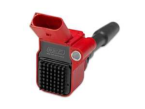 ES#4620396 - 0341072012RED-5 - 034Motorsport High Output Ignition Coils - Red - Set Of Five - Plug-and-play upgraded coil pack featuring a CNC-machined heat sink for better heat dissipation - 034Motorsport - Audi