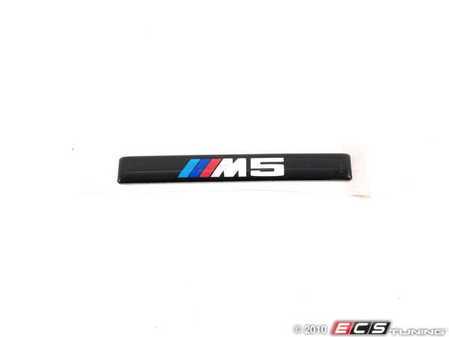 ES#77794 - 51132496165 - ///M5 Emblem - Located on the door moulding - Genuine BMW - BMW