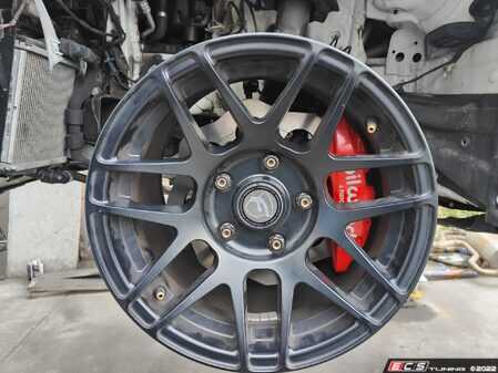 ES#4620066 - VTT-E-ULTFRDBK - VTT E Chassis Ultimate Front Drag Brake Kit - Shave some weight and fit 15" wheels! - Vargas Turbo Technologies - BMW
