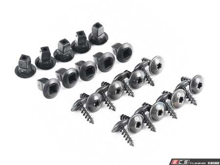 ES#2784344 - 3c0898888KT - Front Fender Liner Hardware Kit - Complete hardware kit to secure one fender liner - Assembled By ECS - Volkswagen