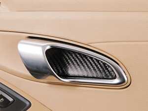 ES#4620423 - I119 - Rennline Carbon Fiber Door Handle Backing Plate - Replace your worn out trim with stylish carbon fiber! - Rennline - Porsche