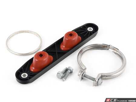 ES#2966541 - 5c0253059bdKT - Downpipe Installation Kit - Includes downpipe mount, and clamp with all the necessary gaskets and hardware - Genuine Volkswagen Audi - Volkswagen