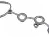 ES#3273103 - 95510523101 - Valve Cover Gasket - Stop oil leaks and prevent internal engine damage - Genuine Porsche - Porsche