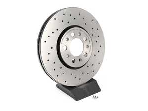 ES#4486750 - 6R0615301A - Premium Xtra Cross Drilled UV Coated Rotor - Brembo - Volkswagen