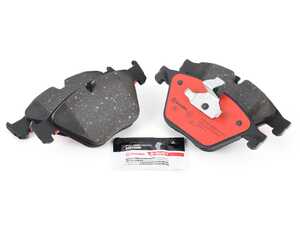 ES#4485949 - 34116871557 - Front Premium NAO Ceramic Brake Pad Set - Quality low dust ceramic pad from an original equipment supplier - Brembo - BMW