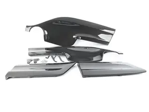 CSL Carbon Door Panel Insert Set 1x1 Weave - Gloss Finish