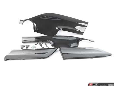 ES#4906513 - E46PP01-CF-1 - CSL Carbon Door Panel Insert Set 1x1 Weave - Gloss Finish - Swap your OEM door Panels for Carbon Fiber! - Karbonius Composites - BMW
