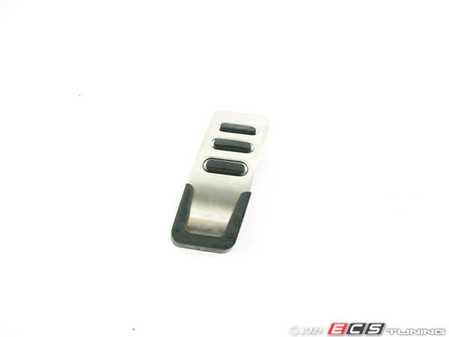 ES#6023 - 8e1721891 - RS4 Throttle Pedal Pad - Aluminum throttle pedal with rubber grips - Genuine Volkswagen Audi - Audi