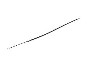 ES#461388 - 8R1823535 - hood release cable - rear - Connects the interior release handle to the front release cable - Genuine Volkswagen Audi - Audi