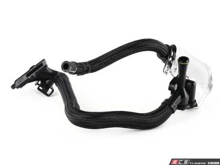 ES#4471990 - 07K103213P - PCV Breather Hose  - Line that connects to the PCV that runs next to the fuel line - Genuine Volkswagen Audi - Audi