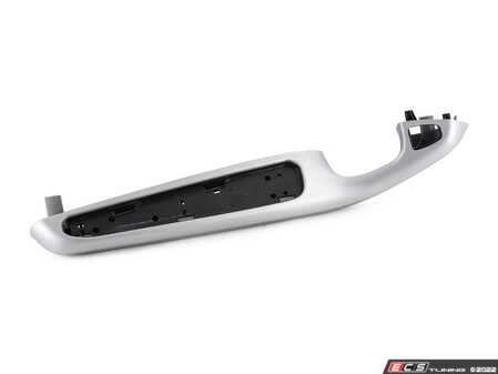 ES#100092 - 51417895823 - Aluminium Armrest - Front Left - Grau/Shadow - (NO LONGER AVAILABLE) - For coupe and convertible models - Genuine BMW - 