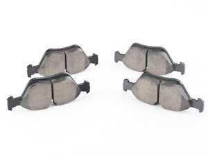 ES#3161628 - EUR946A - Front Euro Ceramic Brake Pad Set - (NO LONGER AVAILABLE) - Offers excellent pedal feedback, low dust, and smooth initial bite. A favorite among BMW enthusiasts. - Akebono - 