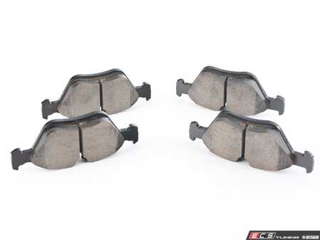 ES#3161628 - EUR946A - Front Euro Ceramic Brake Pad Set - (NO LONGER AVAILABLE) - Offers excellent pedal feedback, low dust, and smooth initial bite. A favorite among BMW enthusiasts. - Akebono - 